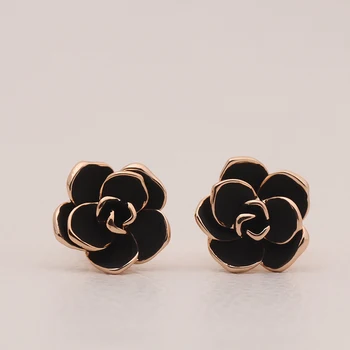 11.11 Sale New Rose Flower Shaped Design Rose Gold Color Clip Earrings Without Piercing for Women Wedding Party Accessories Gift 
11.11 Sale New Rose Flower Shaped Design Rose Gold Color Clip Earrings Without Piercing for Women Wedding Party Accessories Gift