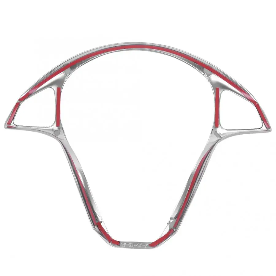 Nrpfell Cadre de Garniture de Cadre de Bouton de Volant de Voiture pour Mercedes Vito 2017 Argent Chrom/é