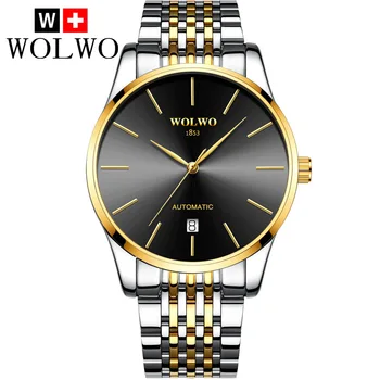 WOLWO Automatic Watch Men Mechanical Watches Fashion Brand Sapphire Relogio Masculino 100m Waterproof Men Clock
WOLWO Automatic Watch Men Mechanical Watches Fashion Brand Sapphire Relogio Masculino 100m Waterproof Men Clock