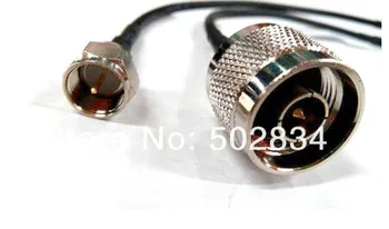 20pcs/lot N Male Plug to F male Plug Adapter Connector RG174 Cable 20cm 
20pcs/lot N Male Plug to F male Plug Adapter Connector RG174 Cable 20cm