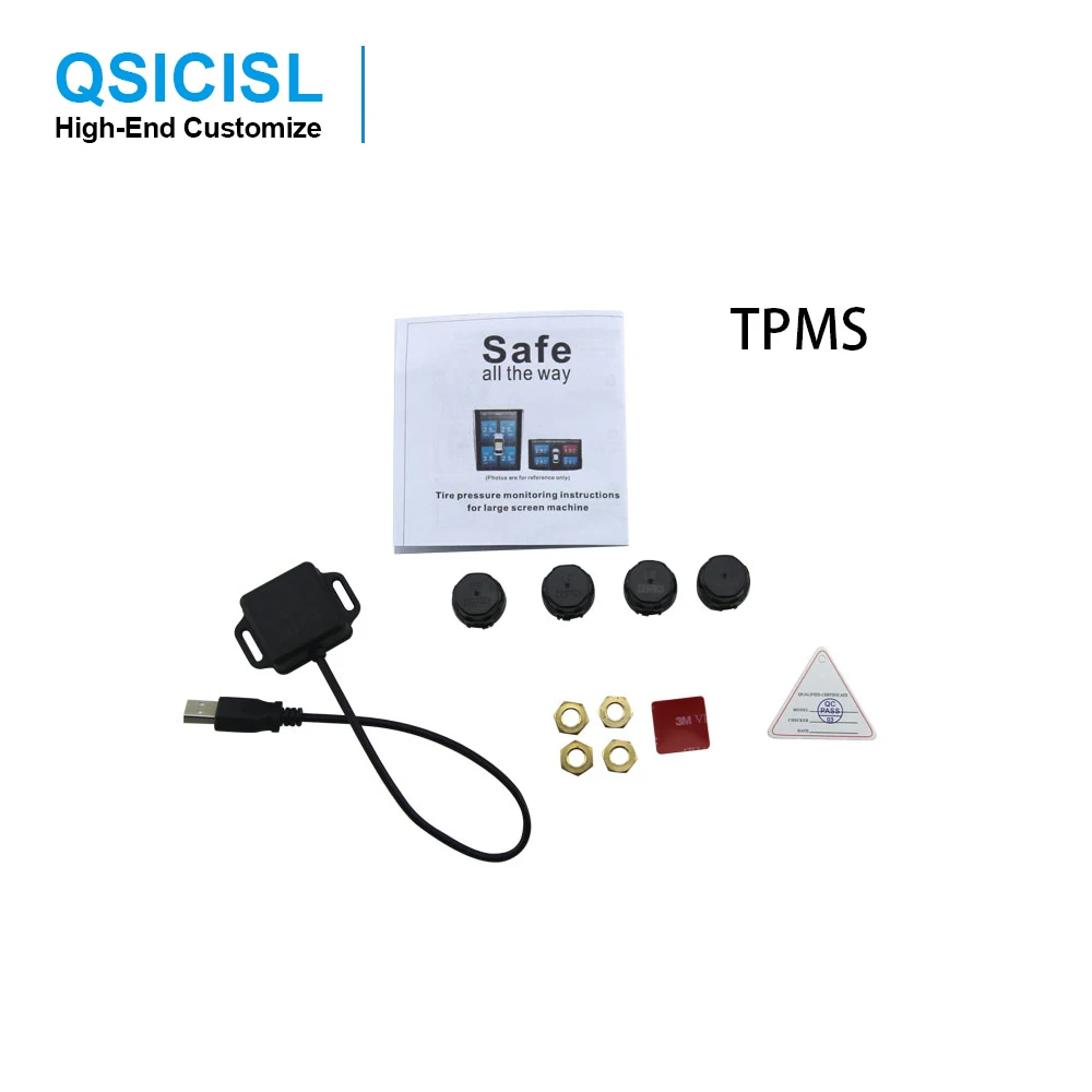 Car Tire Pressure Alarm Monitor System TPMS Display 4 Internal / External Sensor Temperature Warning Solar / Usual Charge
Car Tire Pressure Alarm Monitor System TPMS Display 4 Internal / External Sensor Temperature Warning Solar / Usual Charge