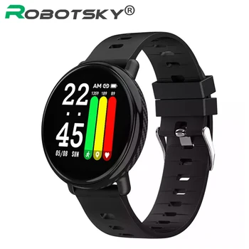 Robotsky W8 Smart Watch Men Women Heart Rate Monitor Weather Fitness Tracker Bluetooth Smartwatch Blood Pressure Sport Wristband
Robotsky W8 Smart Watch Men Women Heart Rate Monitor Weather Fitness Tracker Bluetooth Smartwatch Blood Pressure Sport Wristband