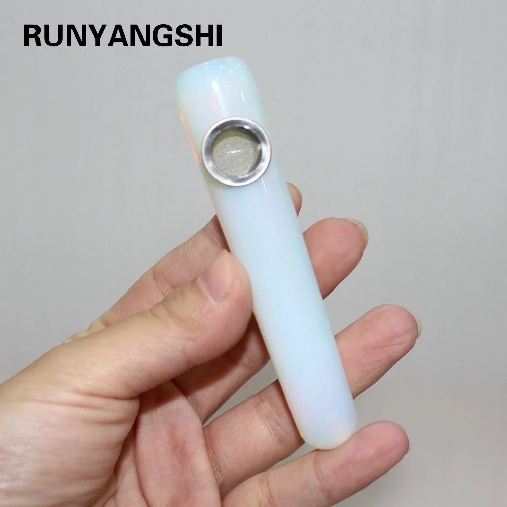 100% Natural Opal Crystal Stone Quartz Semi-precious Massage Bar Smoking Tube Pipe smoking drop Shipping Crystal pipe
100% Natural Opal Crystal Stone Quartz Semi-precious Massage Bar Smoking Tube Pipe smoking drop Shipping Crystal pipe