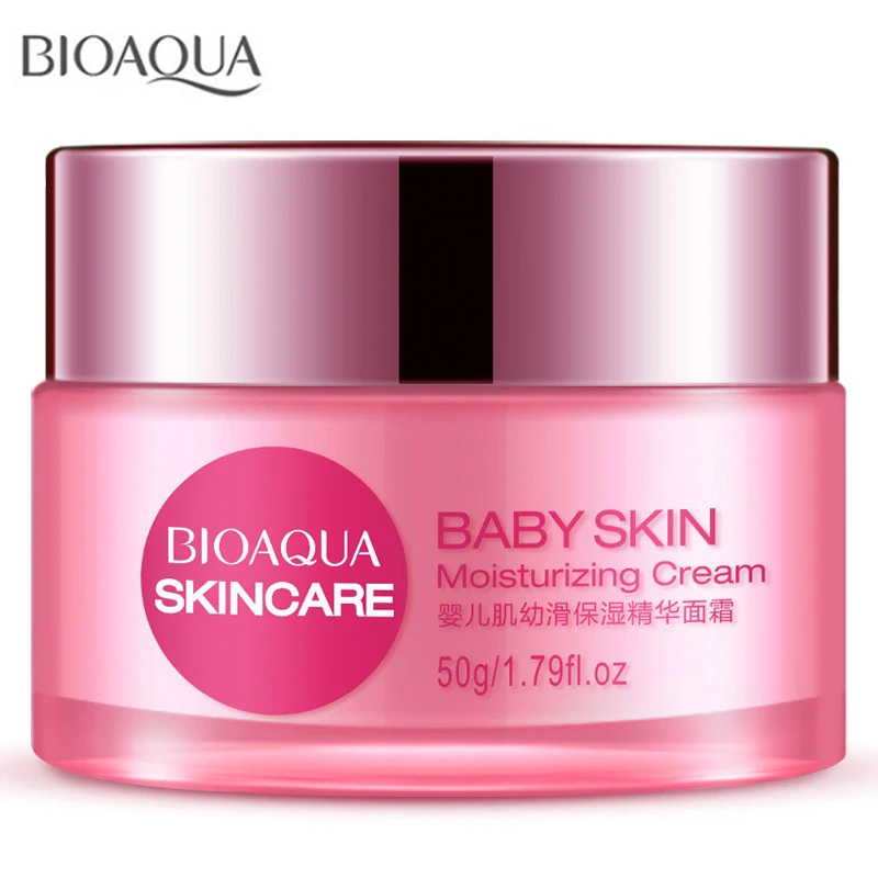 BIOAQUA Baby Skin Moisturizing Face Cream Watery Deep Hydrating Anti Wrinkle Anti-Aging Collagen Face Whitening Cream Skin Care
BIOAQUA Baby Skin Moisturizing Face Cream Watery Deep Hydrating Anti Wrinkle Anti-Aging Collagen Face Whitening Cream Skin Care