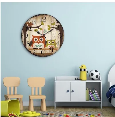 2018 new wall clock digital clocks large modern design animal cartoon cute children owl vintage times quartz watch quiet mute 11
2018 new wall clock digital clocks large modern design animal cartoon cute children owl vintage times quartz watch quiet mute 11