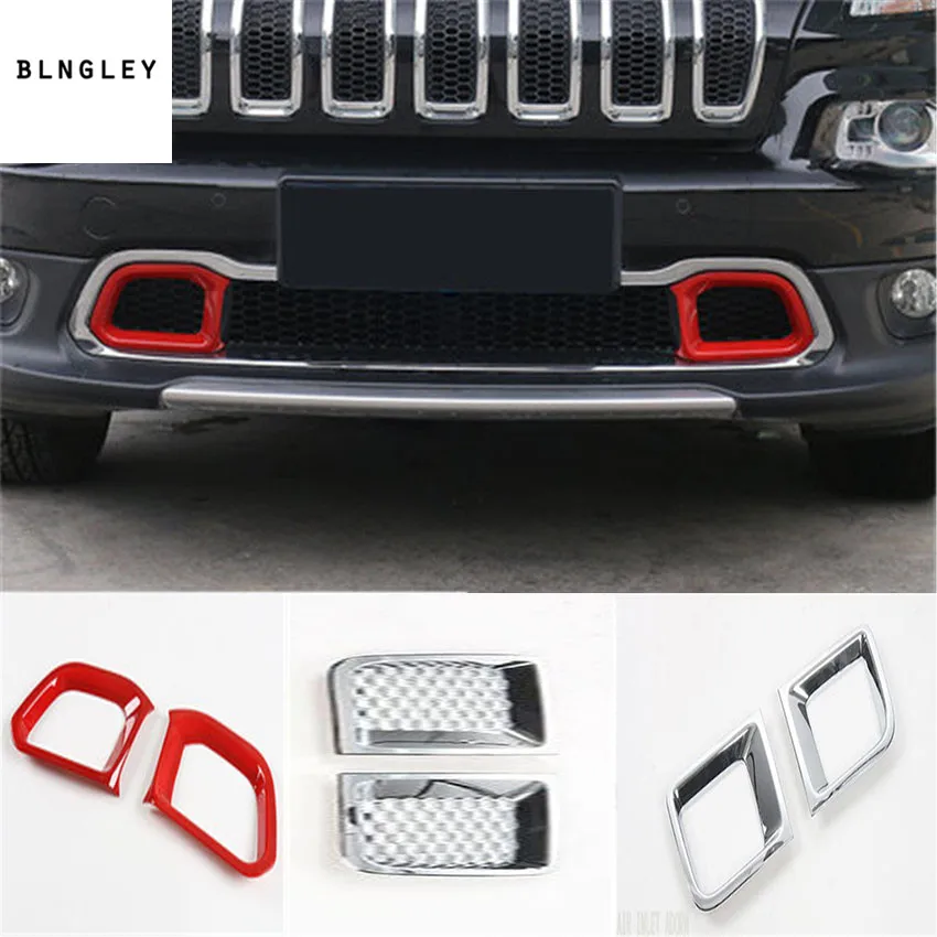 Free shipping 2pcs/lot ABS Front bumper air inlet decoration cover for 2014-2016 Jeep Cherokee
Free shipping 2pcs/lot ABS Front bumper air inlet decoration cover for 2014-2016 Jeep Cherokee