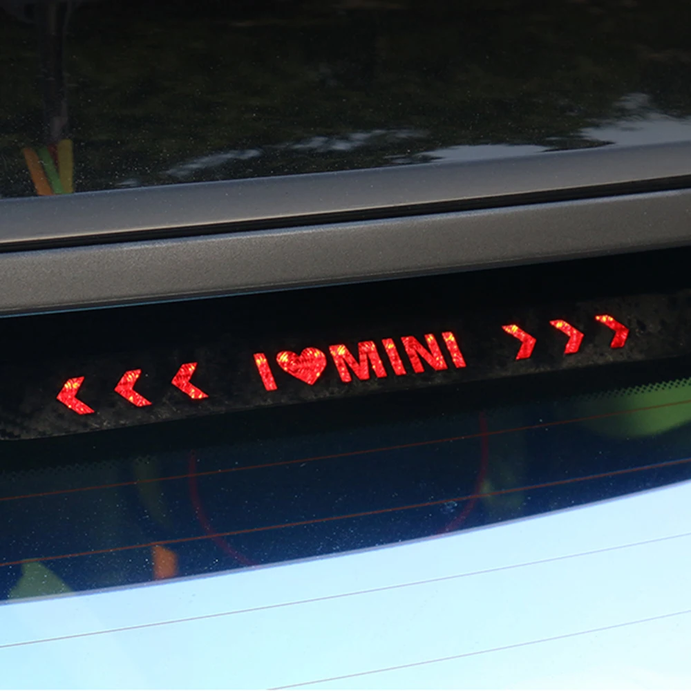 Car Carbon Fiber High Brake light Sticker Decor For Mini Cooper One JCW Countryman Clubman F55 F56 R55 R56 R60 F60 Car Styling
Car Carbon Fiber High Brake light Sticker Decor For Mini Cooper One JCW Countryman Clubman F55 F56 R55 R56 R60 F60 Car Styling