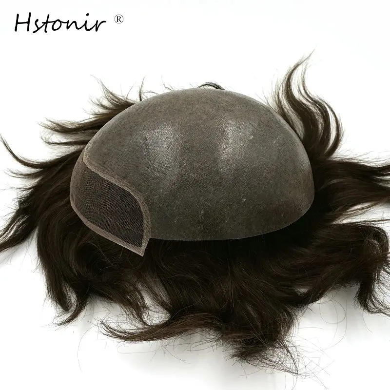 Hstonir Prosthesis Toupee Swiss Lace Frontal Thin Skin Base Back Natural Looking Remy Hair Piece H091
Hstonir Prosthesis Toupee Swiss Lace Frontal Thin Skin Base Back Natural Looking Remy Hair Piece H091