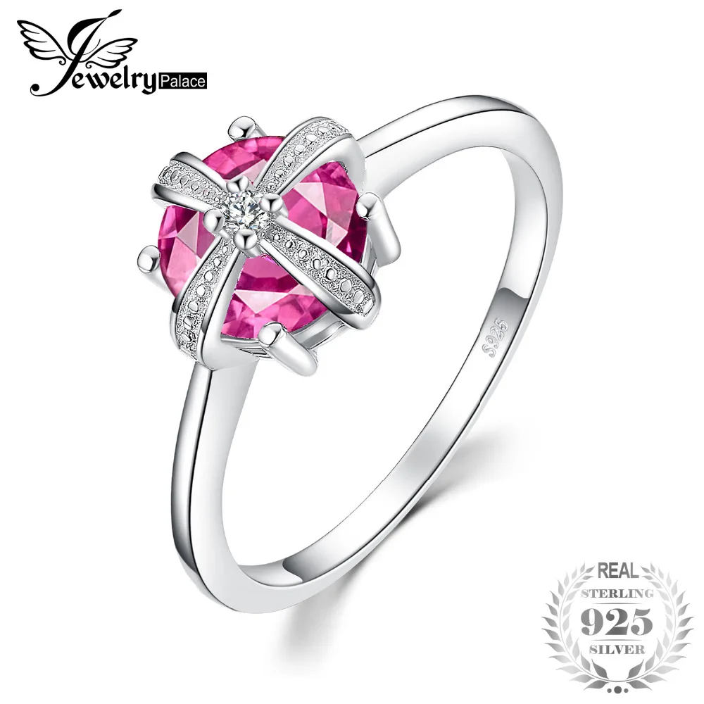 JewelryPalace Crown 1.7ct Created Pink Sapphire Cubic Zirconia Ring 925 Sterling Silver Beatuiful For Women 2018 New Hot
JewelryPalace Crown 1.7ct Created Pink Sapphire Cubic Zirconia Ring 925 Sterling Silver Beatuiful For Women 2018 New Hot