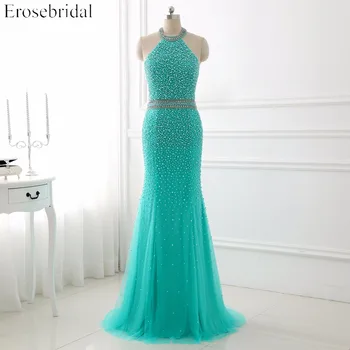 2018 Evening Dresses Erosebridal Mermaid Long Prom Dress Sexy Backless Formal Women Wear Robe De Soiree Sparkly Beading ZLR005
2018 Evening Dresses Erosebridal Mermaid Long Prom Dress Sexy Backless Formal Women Wear Robe De Soiree Sparkly Beading ZLR005