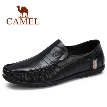 CAMEL New Business Shoes Men Genuine Leather Loafers Breathable Punch Cowhide Male Casual for Man Footwear Mocassins Homens
CAMEL New Business Shoes Men Genuine Leather Loafers Breathable Punch Cowhide Male Casual for Man Footwear Mocassins Homens