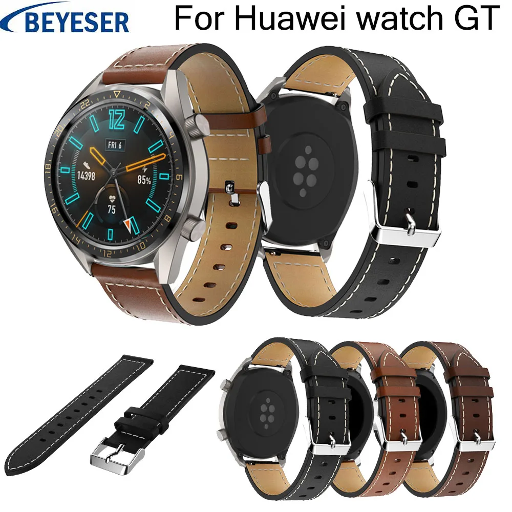 22mm Leather watchband for Huawei Watch GT replacement bracelet watchstrap wristbelt for Samsung galaxy Watch 46mm wrist straps
22mm Leather watchband for Huawei Watch GT replacement bracelet watchstrap wristbelt for Samsung galaxy Watch 46mm wrist straps