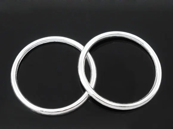 50PCs SP Soldered Closed Jump Rings Metal Split Rings For Diy Making Jewelry 24mm Dia.Findings
50PCs SP Soldered Closed Jump Rings Metal Split Rings For Diy Making Jewelry 24mm Dia.Findings
