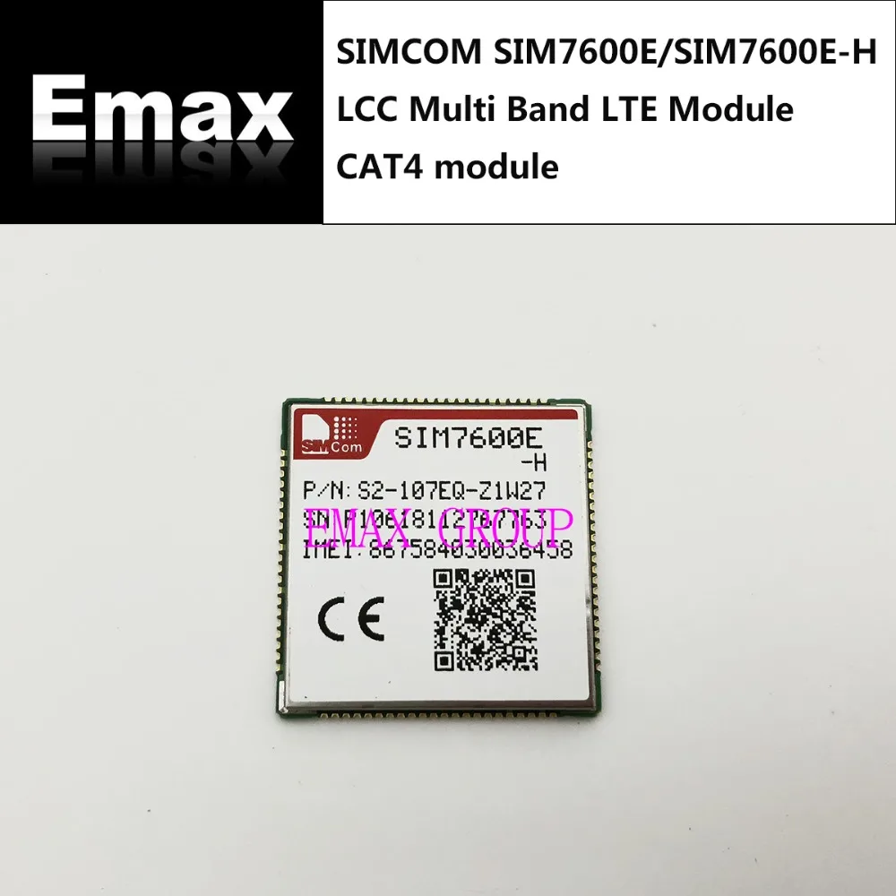SIMCOM SIM7600E-H LCC Multi Band LTE CAT4 module UART, USB2.0, I2C, GPIO B38/B40/B41/B1/B3/B5/B7/B8/B20
SIMCOM SIM7600E-H LCC Multi Band LTE CAT4 module UART, USB2.0, I2C, GPIO B38/B40/B41/B1/B3/B5/B7/B8/B20