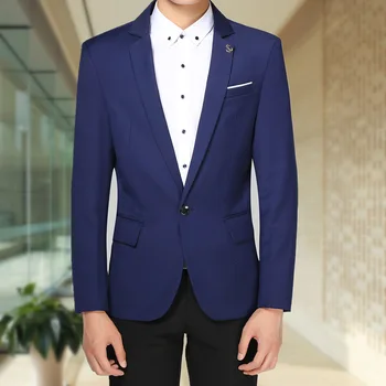 Customized new men's suit jacket Slim casual solid color men's fashion trend single button suit jacket
Customized new men's suit jacket Slim casual solid color men's fashion trend single button suit jacket