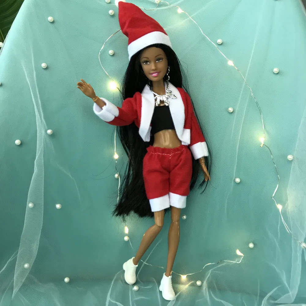 Baby Dolls For Girls Baby Girl Movable Joint African Doll Toy Black Doll Best Gift Toy Christmas Gift Toys for Girls Dolls
Baby Dolls For Girls Baby Girl Movable Joint African Doll Toy Black Doll Best Gift Toy Christmas Gift Toys for Girls Dolls