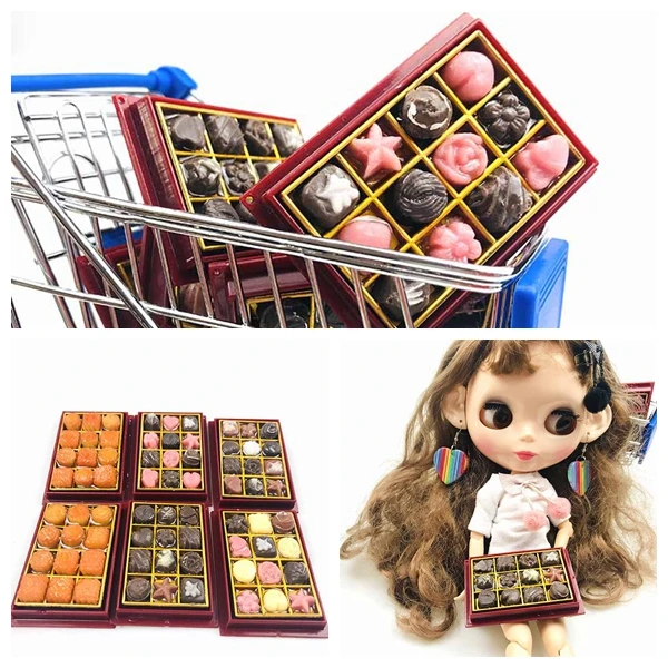 2PCS/lot New Miniature Dollhouse 1/6 Scale Mini Dessert Box Chinese Moon cake for Dollhouse Decor Toys for Children
2PCS/lot New Miniature Dollhouse 1/6 Scale Mini Dessert Box Chinese Moon cake for Dollhouse Decor Toys for Children