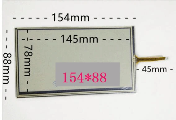 154*88new 6.2 Inch Touch Screen car navigation screen GPS touch screen resistive touch screen car DVD navigation
154*88new 6.2 Inch Touch Screen car navigation screen GPS touch screen resistive touch screen car DVD navigation
