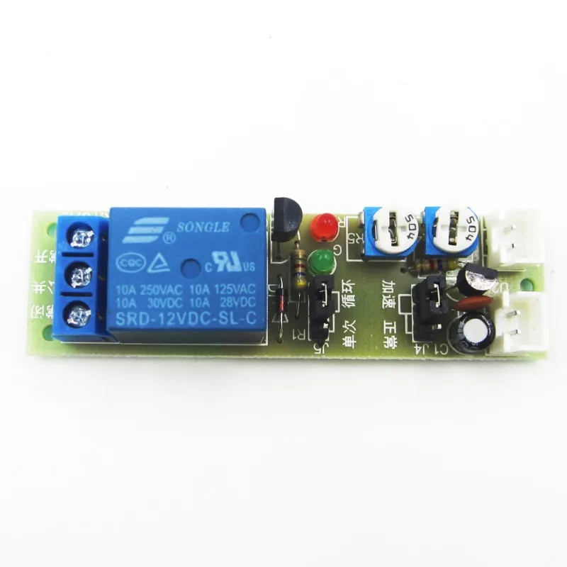 DC 5/12/24V Infinite Cycle Delay Timing Timer Relay ON OFF Switch Loop Module Time
DC 5/12/24V Infinite Cycle Delay Timing Timer Relay ON OFF Switch Loop Module Time