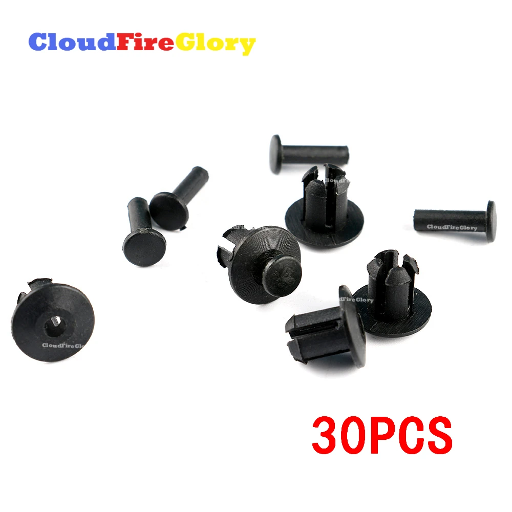 NEW 4-Pieces Genuine BMW Engine Cooling Fan Shroud Clip E30 E31 E32 E34E36E38E46