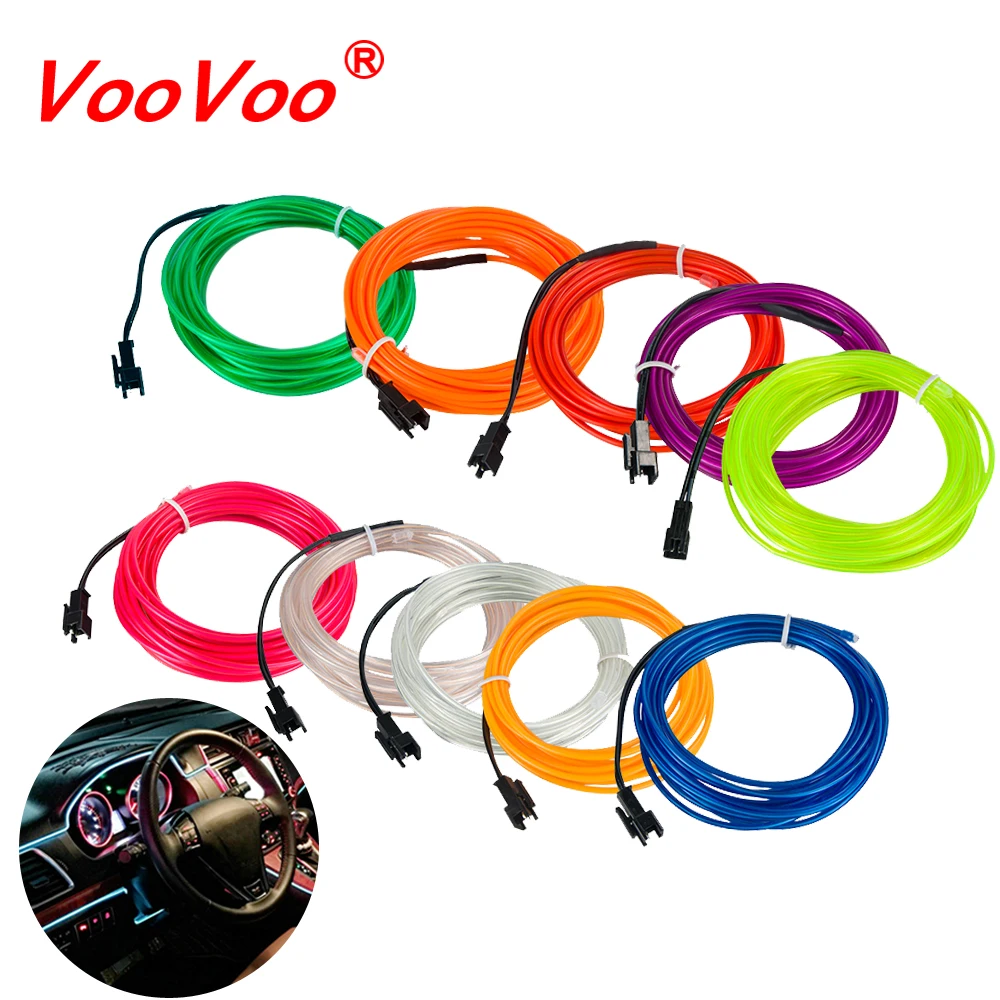 VooVoo 2Meters Atmosphere Lamps Car Interior Ambient Light Cold Light Line DIY Decorative Dashboard Console Door Car Styling 2M
VooVoo 2Meters Atmosphere Lamps Car Interior Ambient Light Cold Light Line DIY Decorative Dashboard Console Door Car Styling 2M