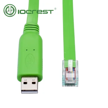 IOCREST Pl2303 Usb Rs232 Rj45 Console Cable For Cisco H3C HP Arba Huawei Fortinet Router Serial Cable 1.8 M
IOCREST Pl2303 Usb Rs232 Rj45 Console Cable For Cisco H3C HP Arba Huawei Fortinet Router Serial Cable 1.8 M