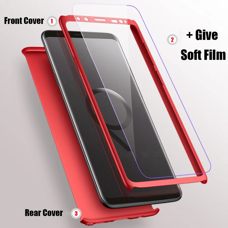 360 full case Samsung Galaxy S9 plus S8 Plus cover-2
