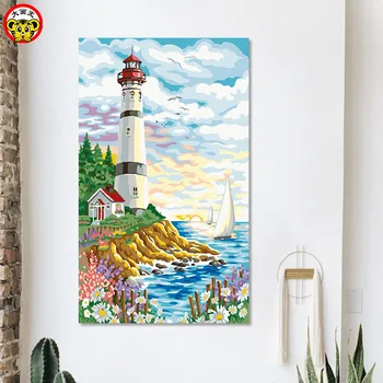 painting by numbers art paint by number Da painting king diy oil modern European landscape seaside lighthouse living room room
painting by numbers art paint by number Da painting king diy oil modern European landscape seaside lighthouse living room room