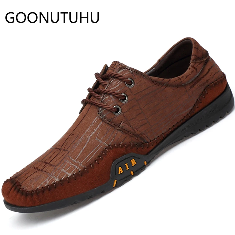 2019 new fashion men's shoes casual genuine leather male brown & yellow lace up shoe man comfortable flat shoes for men hot sale
2019 new fashion men's shoes casual genuine leather male brown & yellow lace up shoe man comfortable flat shoes for men hot sale