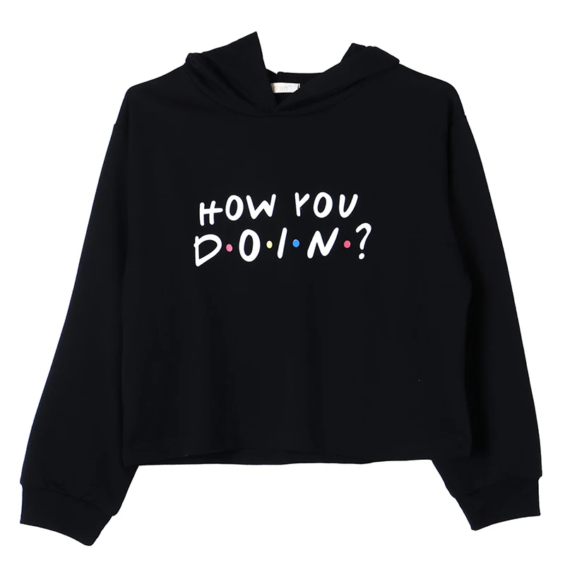 Women Friends TV Show Hoodie How You Doin Letter Print Crop Hoodie Long Sleeve Casual Pullover Sweatshirt Tops
Women Friends TV Show Hoodie How You Doin Letter Print Crop Hoodie Long Sleeve Casual Pullover Sweatshirt Tops