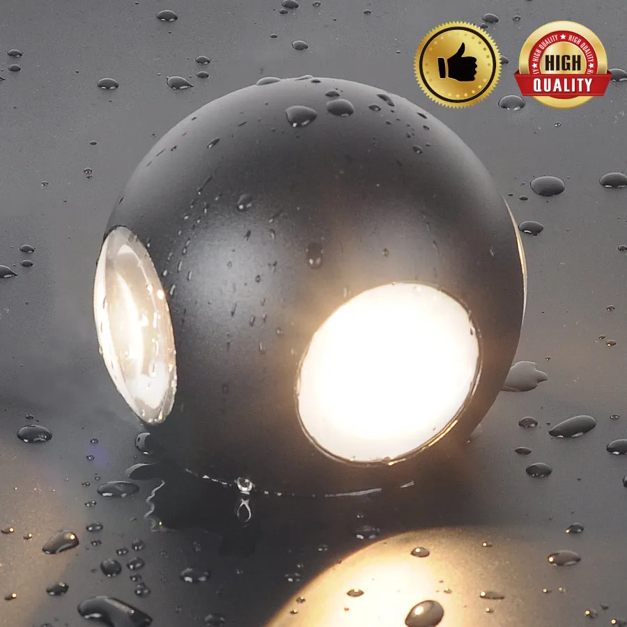 Creative Alumium Alloy Wall Lamp AC85-265V Waterproof Led Wall Light Living room bedside stair balcony decoration Home wall lamp
Creative Alumium Alloy Wall Lamp AC85-265V Waterproof Led Wall Light Living room bedside stair balcony decoration Home wall lamp