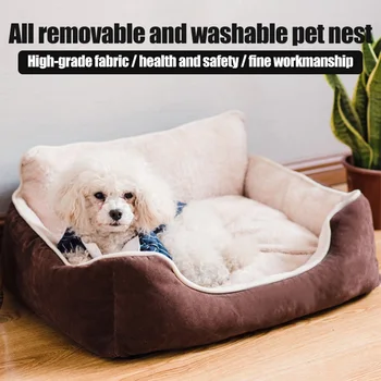 Fully Detachable Washable Independent Pillow Dog Bed Rectangle Grooved Orthopedic Dog Beds LBShipping
Fully Detachable Washable Independent Pillow Dog Bed Rectangle Grooved Orthopedic Dog Beds LBShipping