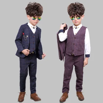 2016 New Children Suit Baby Boys Suits Kids Blazer Boys Formal Suit For Weddings Boys Clothes Set Jackets+Vest+Pants 3pcs 2-14Y
2016 New Children Suit Baby Boys Suits Kids Blazer Boys Formal Suit For Weddings Boys Clothes Set Jackets+Vest+Pants 3pcs 2-14Y