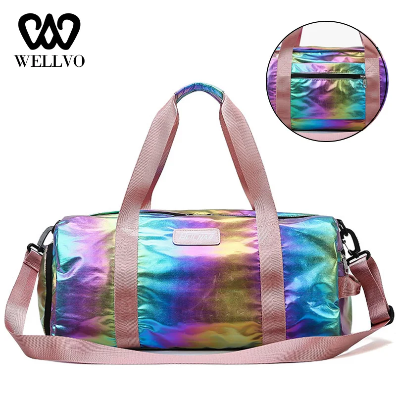Laser Fitness Colorful Travel Bags Women Gym Bag Ladies Carry on Luggage Lightweight Tote Waterproof Training Duffe Bag XA767WB
Laser Fitness Colorful Travel Bags Women Gym Bag Ladies Carry on Luggage Lightweight Tote Waterproof Training Duffe Bag XA767WB