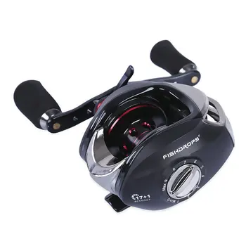 17+1BB Left Right Hand Gun Shape Fishing Baitcasting Reel Gear Ratio 7.0:1 Casting Reel Bass for Outdoor Sport Fishing YL-26
17+1BB Left Right Hand Gun Shape Fishing Baitcasting Reel Gear Ratio 7.0:1 Casting Reel Bass for Outdoor Sport Fishing YL-26