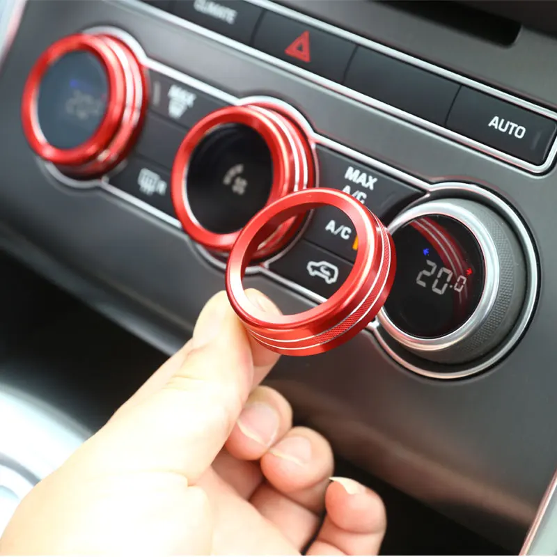 Silver/Red/Blue Colors Fit For Land Rover Range Rover Sport Vogue 2014-17 Air Conditioning Knobs Audio Circle Trim Alloy Parts
Silver/Red/Blue Colors Fit For Land Rover Range Rover Sport Vogue 2014-17 Air Conditioning Knobs Audio Circle Trim Alloy Parts