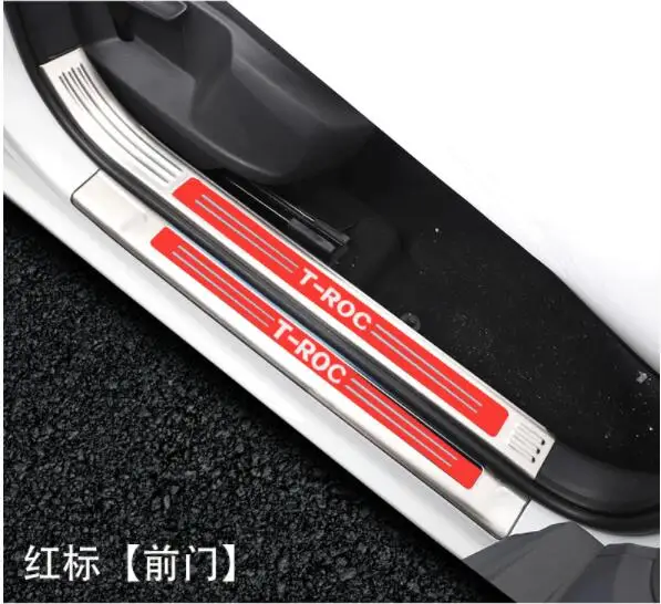 For Volkswagen T-ROC Threshold Welcome Scooter Door with Stainless Steel Back Guard Panel
For Volkswagen T-ROC Threshold Welcome Scooter Door with Stainless Steel Back Guard Panel