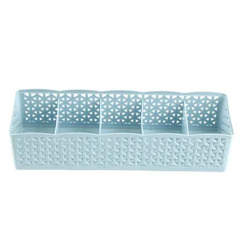 5 Cells Holder Small Objects Container Makeup Organizer Plastic Desktop Storage Box Cosmetic Case Remote Control
5 Cells Holder Small Objects Container Makeup Organizer Plastic Desktop Storage Box Cosmetic Case Remote Control