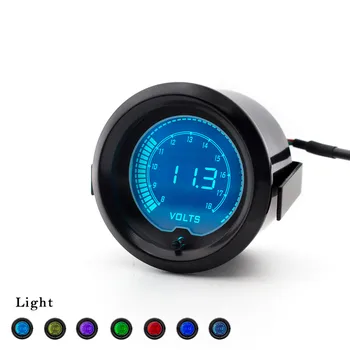 Brand New 2"(52mm) Digital Voltmeter 7 Colors Voltage Gauge EVO 52MM Car Meter Racing Gauge TT100114
Brand New 2"(52mm) Digital Voltmeter 7 Colors Voltage Gauge EVO 52MM Car Meter Racing Gauge TT100114