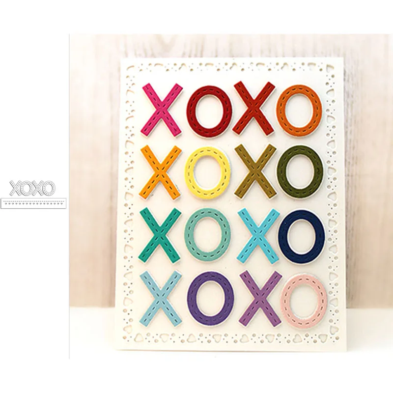 XO Symbol and Heart Edge Border Metal Cutting Dies Stencils for Scrapbooking Embossing Die Cards Making Paper Craft New 2019
XO Symbol and Heart Edge Border Metal Cutting Dies Stencils for Scrapbooking Embossing Die Cards Making Paper Craft New 2019