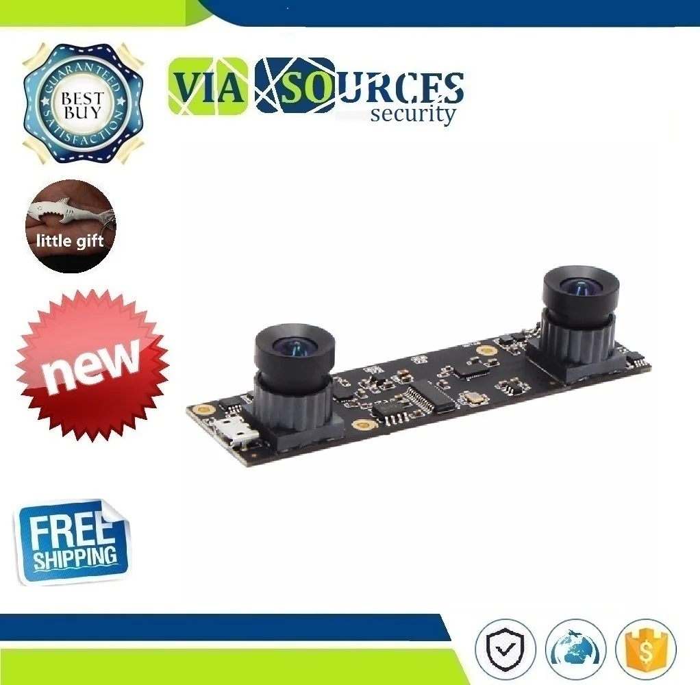 1080P No distortion Dual Lens stereo USB Camera Module Aptina AR0330 Mini 86*23mm PCB board usb Binocular Vision Camera
1080P No distortion Dual Lens stereo USB Camera Module Aptina AR0330 Mini 86*23mm PCB board usb Binocular Vision Camera