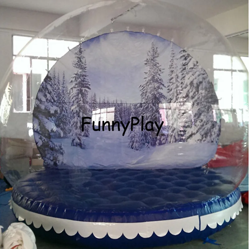 Clear Decorating Inflatable Christmas Plastic Balls