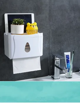 1PC Multi Funtion Mobile Holer Paper Holder Bathroom Tissue Box Waterproof Plastic Toilet Paper Box Toilet Paper Box NG 002
1PC Multi Funtion Mobile Holer Paper Holder Bathroom Tissue Box Waterproof Plastic Toilet Paper Box Toilet Paper Box NG 002