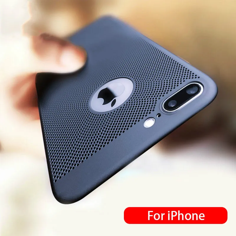 Ultra Slim Phone Case For iPhone 6 6s 7 8 Plus Hollow Heat Dissipation Cases Hard PC For iPhone 5 5S SE X S MAX
Ultra Slim Phone Case For iPhone 6 6s 7 8 Plus Hollow Heat Dissipation Cases Hard PC For iPhone 5 5S SE X S MAX