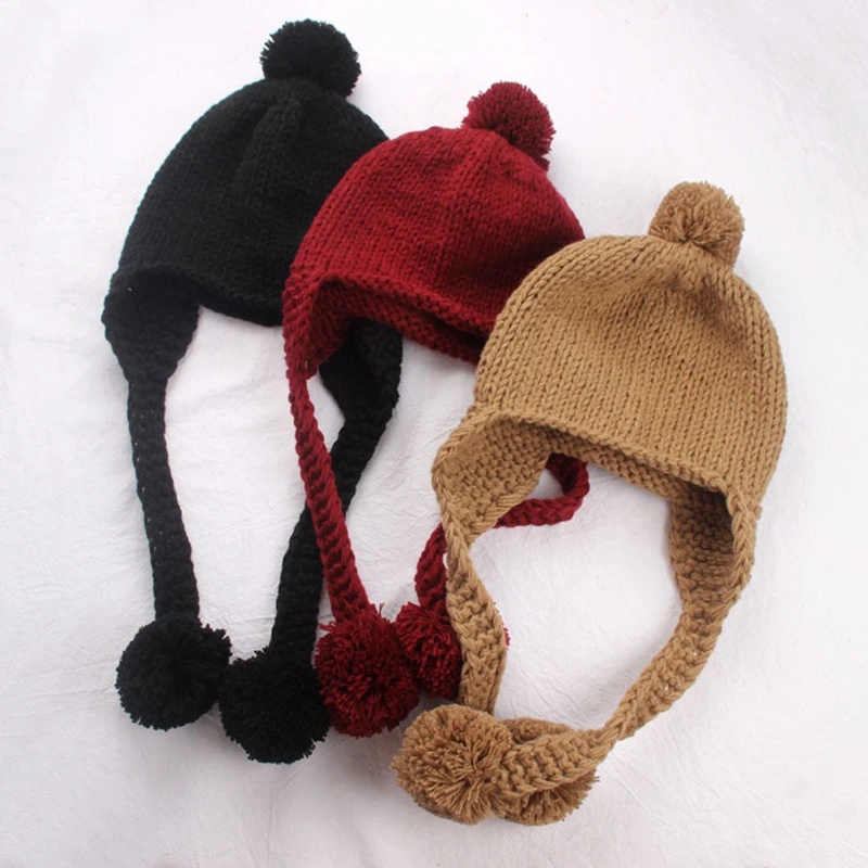 Fashion Kids Hats Girls Boys Children Crochet Winter Warm Knitting Caps Scarf Set Baby Bonnet Cute Ball Earflap Beanie Cap
Fashion Kids Hats Girls Boys Children Crochet Winter Warm Knitting Caps Scarf Set Baby Bonnet Cute Ball Earflap Beanie Cap