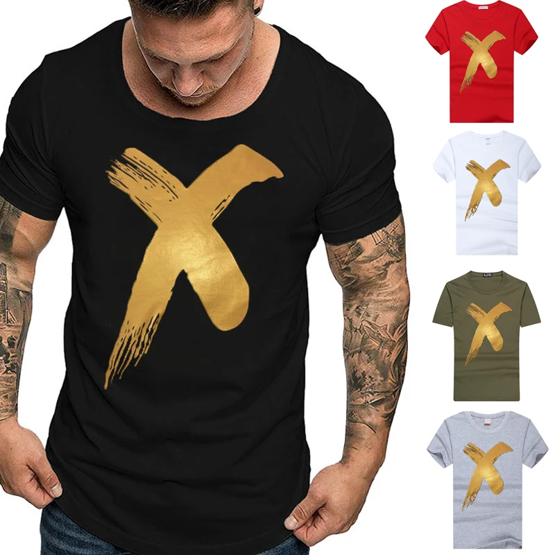 Special offer European code foreign trade cotton men's printing solid color round neck T-shirt men
Special offer European code foreign trade cotton men's printing solid color round neck T-shirt men