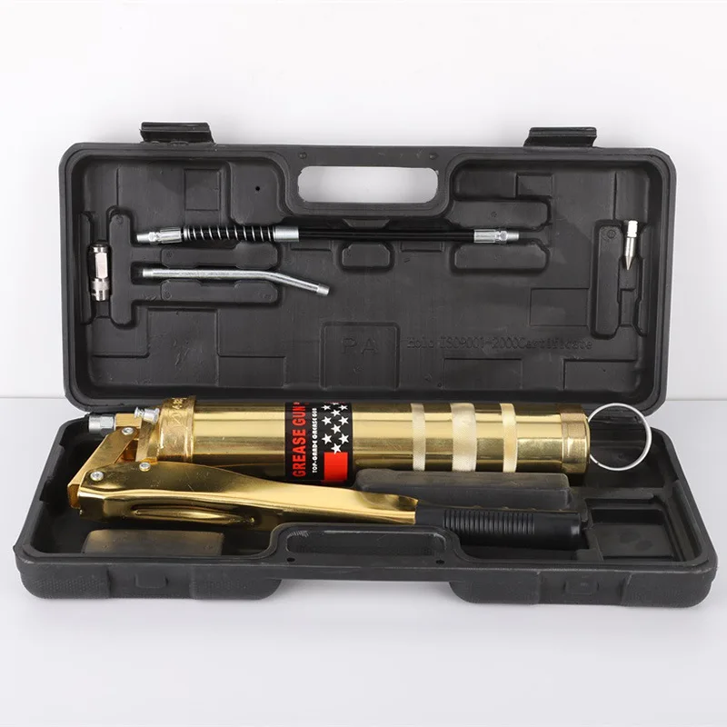 Chain Grease Gun Truck Excavator Manual Single Pressure Double Pressure Bar Heavy Butter Gun High Pressure Self-Priming Butter
Chain Grease Gun Truck Excavator Manual Single Pressure Double Pressure Bar Heavy Butter Gun High Pressure Self-Priming Butter