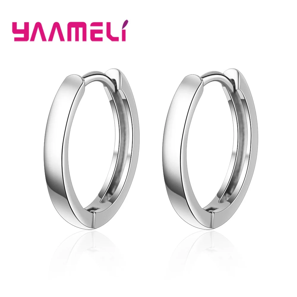 Original 925 Silver Loop Earrings for Women Girls Gift Classic Simple Hoop Pattern Fine Wedding Party Brincos Jewelry
Original 925 Silver Loop Earrings for Women Girls Gift Classic Simple Hoop Pattern Fine Wedding Party Brincos Jewelry