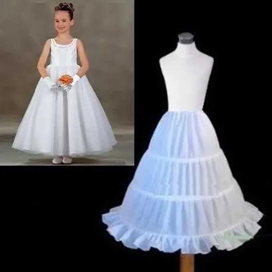 Crinoline Three Circle Hoop Children Kid Underwear Slip White Ball Gown Wedding Accessories Petticoat for Flower Girl Dress
Crinoline Three Circle Hoop Children Kid Underwear Slip White Ball Gown Wedding Accessories Petticoat for Flower Girl Dress