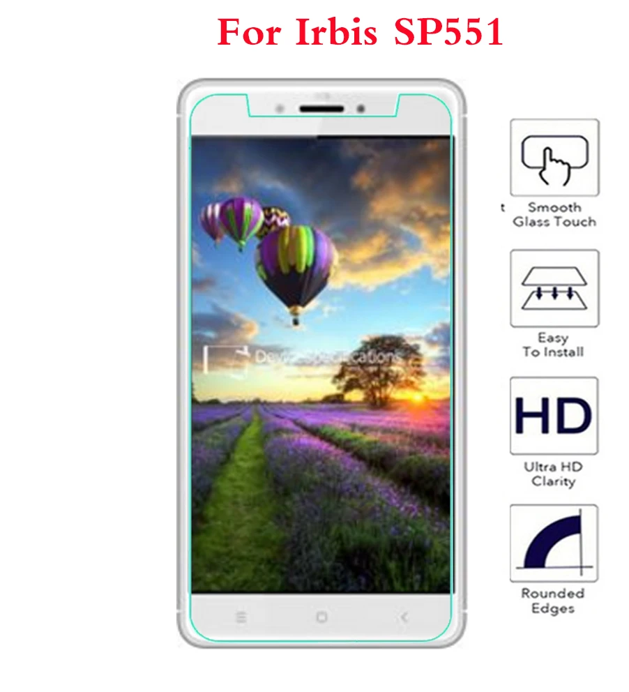 NEW Screen Protector phone For Irbis SP551 phone Tempered Glass SmartPhone Film Protective Screen Cover
NEW Screen Protector phone For Irbis SP551 phone Tempered Glass SmartPhone Film Protective Screen Cover